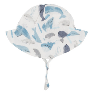 Angel Dear Sunhat Blue Whales