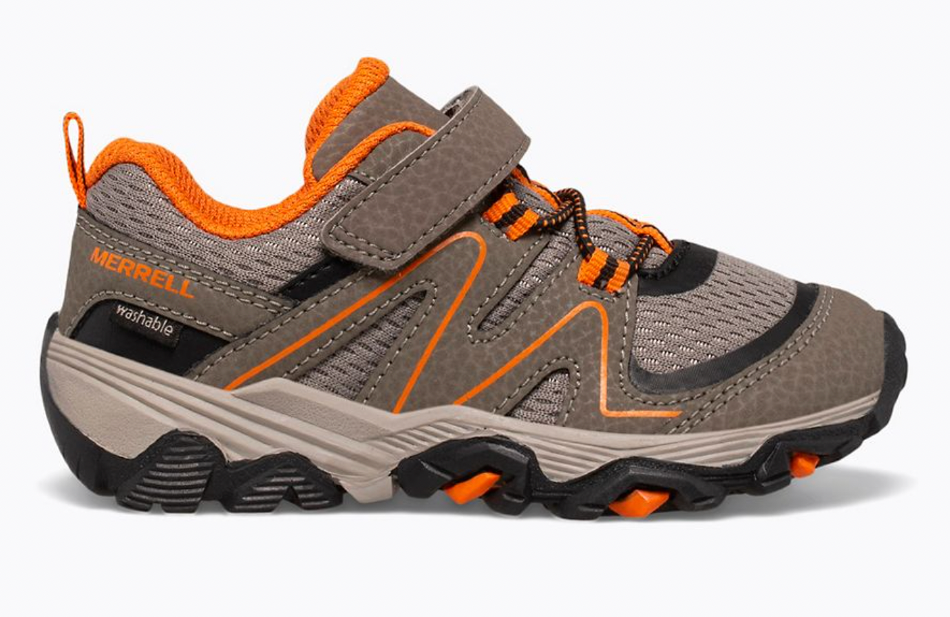 Merrell Trail Quest JR Gunsmoke Sneaker Size 5 Wide Infant/Toddler â Silver Moon Kids