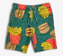 Load image into Gallery viewer, Appaman Camp Shorts Burgers &amp; Fries
