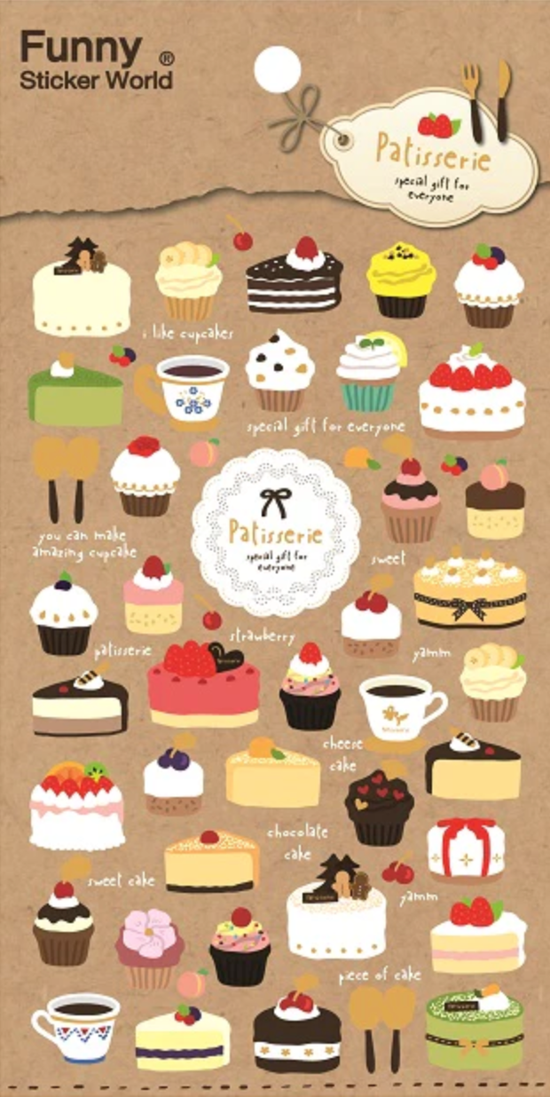 Patisserie Sticker