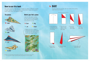 Usborne 100 Paper Planes to Fold & Fly Paperback Book