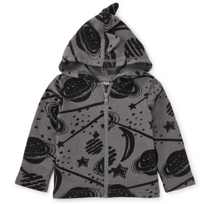 Tea Collection Spike Out Baby Hoodie Diamant In Space