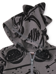 Tea Collection Spike Out Baby Hoodie Diamant In Space