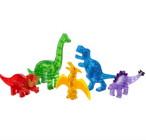 Magna-Tiles Dinos 5 Piece Set