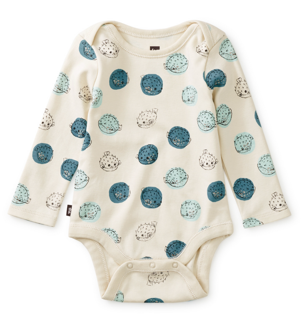 Tea Collection Baby Bodysuit Blowfish