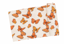 Load image into Gallery viewer, Angel Dear Swaddle Blanket Mariposa Monarca Size 45x45
