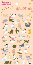 Load image into Gallery viewer, Cats Korean Puffy Sticker
