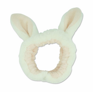 Milk × Soda Fluffy Headband White Rabbit