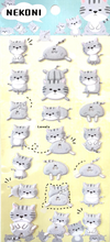Load image into Gallery viewer, Nekoni Cat Stickers
