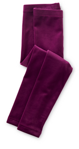 Tea Collection Velour Leggings Cosmic Berry