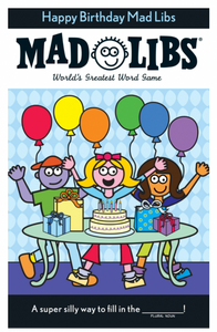 Happy Birthday Mad Libs