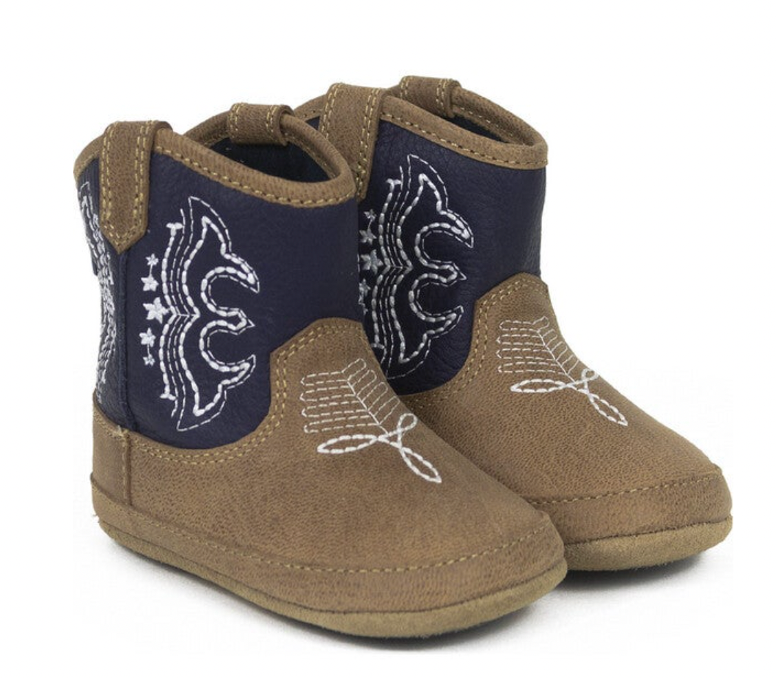 Robeez Weston Copper Size 3 6m Silver Moon Kids
