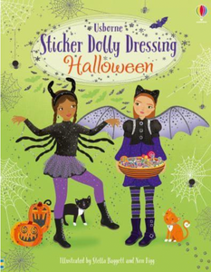 Usborne Sticker Dolly Dressing Halloween Book