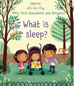 Usborne Lift-the-flap Very First Questions And Answers What Is Sleep? Hardcover Book