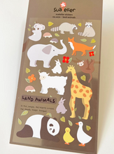 Load image into Gallery viewer, Suatelier Land Animals Stickers
