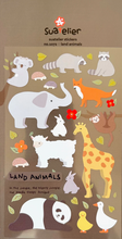 Load image into Gallery viewer, Suatelier Land Animals Stickers
