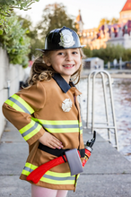 Load image into Gallery viewer, Great Pretenders Firefighter With Accessories Size 5-6
