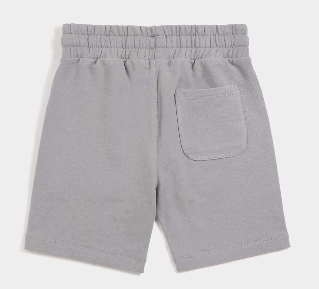 Miles The Label Baby Short Knit Medium Grey Size 6m