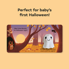 Load image into Gallery viewer, Little Ghostie Finger Puppet Board Book
