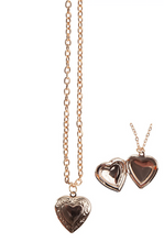 Load image into Gallery viewer, Great Pretenders Boutique Locket Necklace
