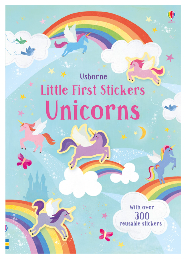 Usborne Little Stickers Unicorn Book