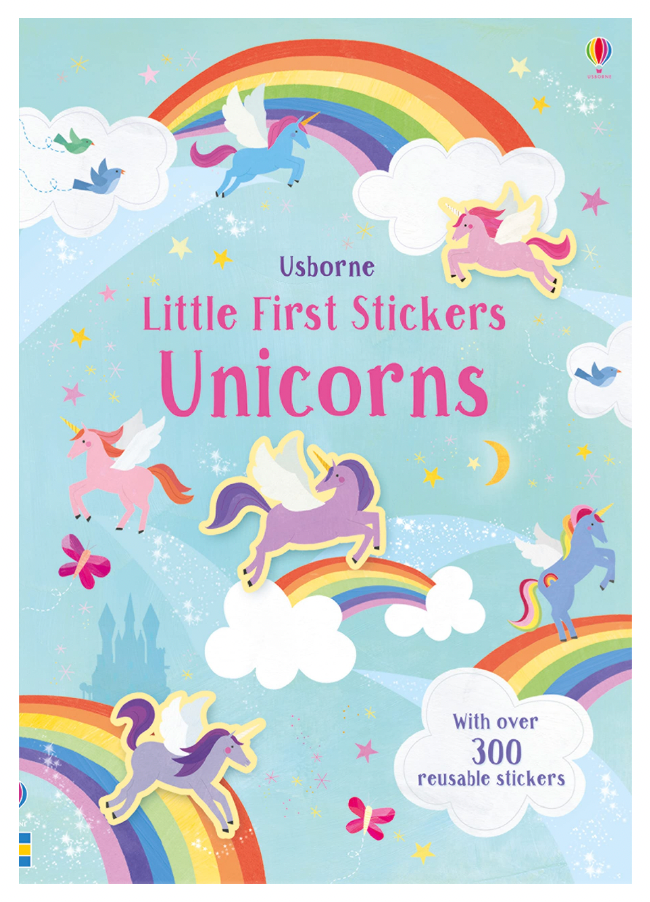 Usborne Little Stickers Unicorn