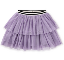 Load image into Gallery viewer, Tea Collection Tiered Tulle Skirt Sheer Lilac Size 8
