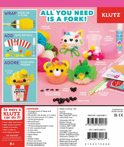 Klutz Mini Pom Pom Food Animals