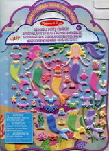 Load image into Gallery viewer, Melissa &amp; Doug Puffy Sticker Play Set Mermaid
