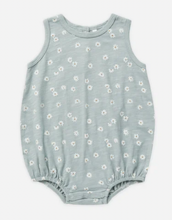 Load image into Gallery viewer, Rylee + Cru Bubble Onesie Blue Daisy
