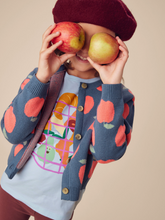 Load image into Gallery viewer, Tea Collection Iconic Cardigan Normandy Apples
