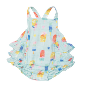Angel Dear Ruffle Sunsuit Popsicles