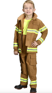 Aeromax Jr. Fire Fighter Suit Tan