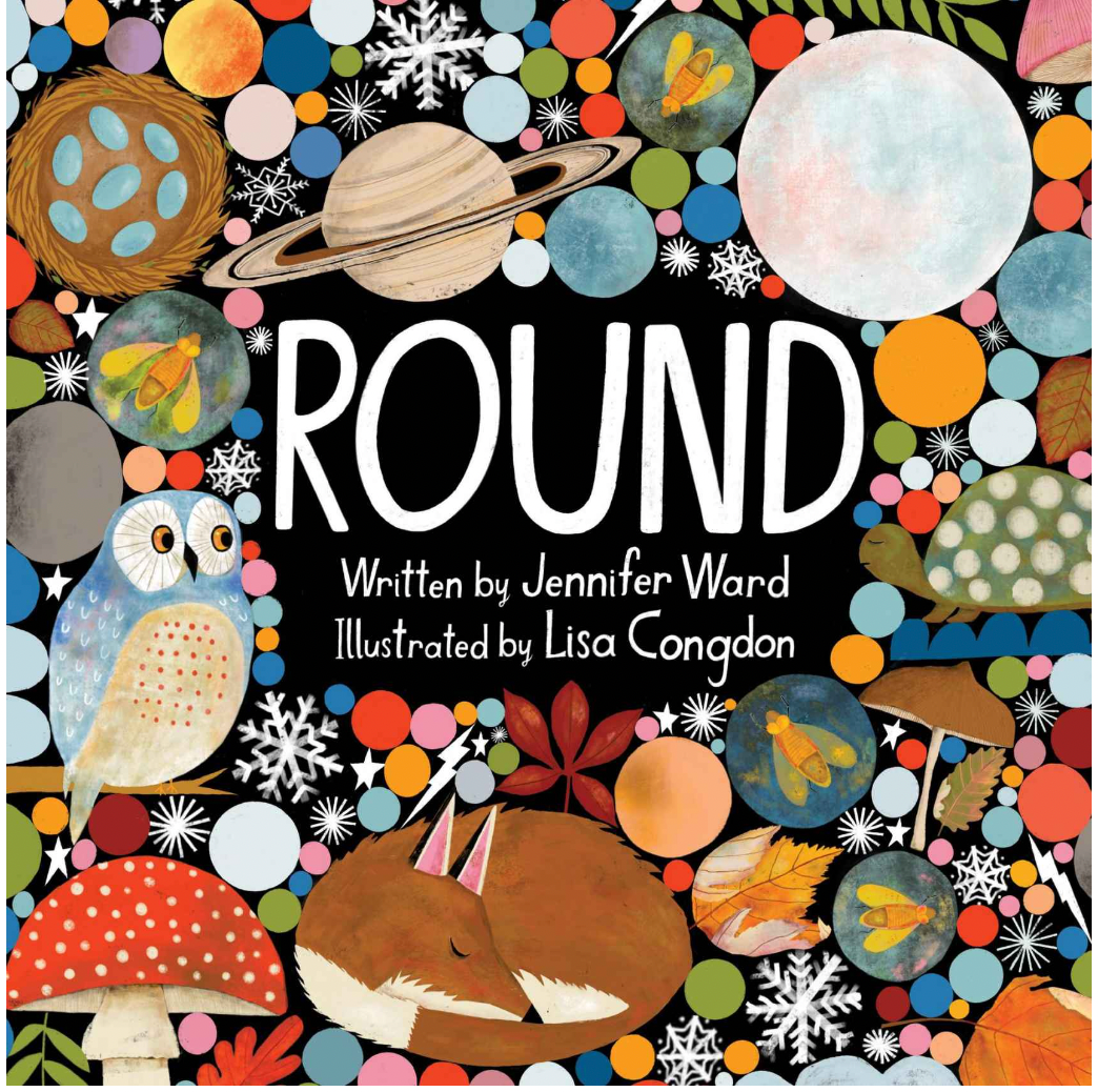 Round Hardcover Book