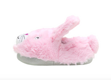 Load image into Gallery viewer, Robeez Elisa Rabbit Light-Up Slippers Pink
