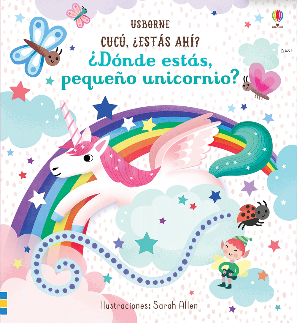 Usborne Cucu,Estas Ahi?¿Donde estas,pequeño Unicornio?