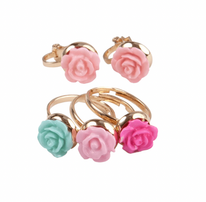 Great Pretenders Rose Rings & Earring Set