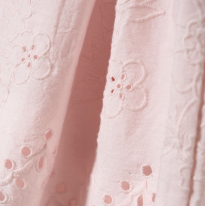 Minymo Dress Pink Eyelet