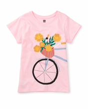 Load image into Gallery viewer, Tea Collection Bicicleta Graphic Tee Pink Lady
