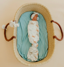 Load image into Gallery viewer, Copper Pearl Swaddle Blanket Tide
